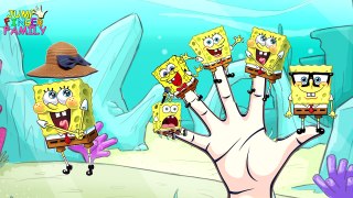Finger Family SpongeBob Family Nursery Rhyme | SpongeBob Finger Family Song