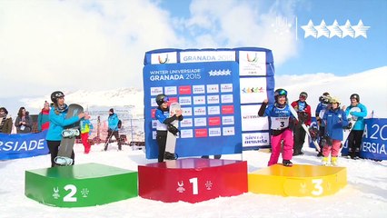 Simona Meiler Snowboard Cross - 27th Winter Universiade, Granada, Spain