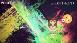 Dhadak Title Track | Female Cover Version | Whatsapp Status Video 2018