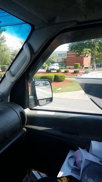 Boat Driving down the Road ...!!!!Amazing Live Footage...!!!