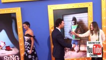 Matthew McConaughey and Camila Alves at the Premiere Of Universal Pictures' Sing at Microsoft Theate