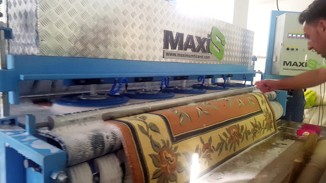 otomatik halı yıkama makinası maxis