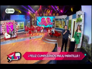 Saludan a Maju Mantilla por su cumpleaños