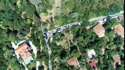 Adnan Oktar'ın Vaniköy'deki Lüks Villası Havadan Görüntülendi