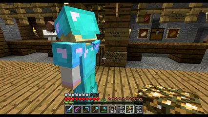 Minecraft Videos Funny Moments - Villagers + Pig = Party!