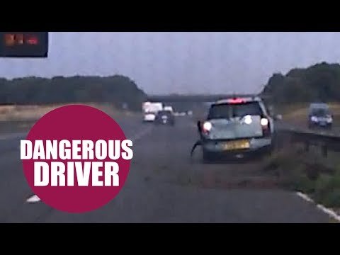 Man jailed for smashing into Mini and leaving it spinning across three lanes on a busy motorway