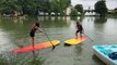 Le paddle prend ses quartiers au plan d’eau