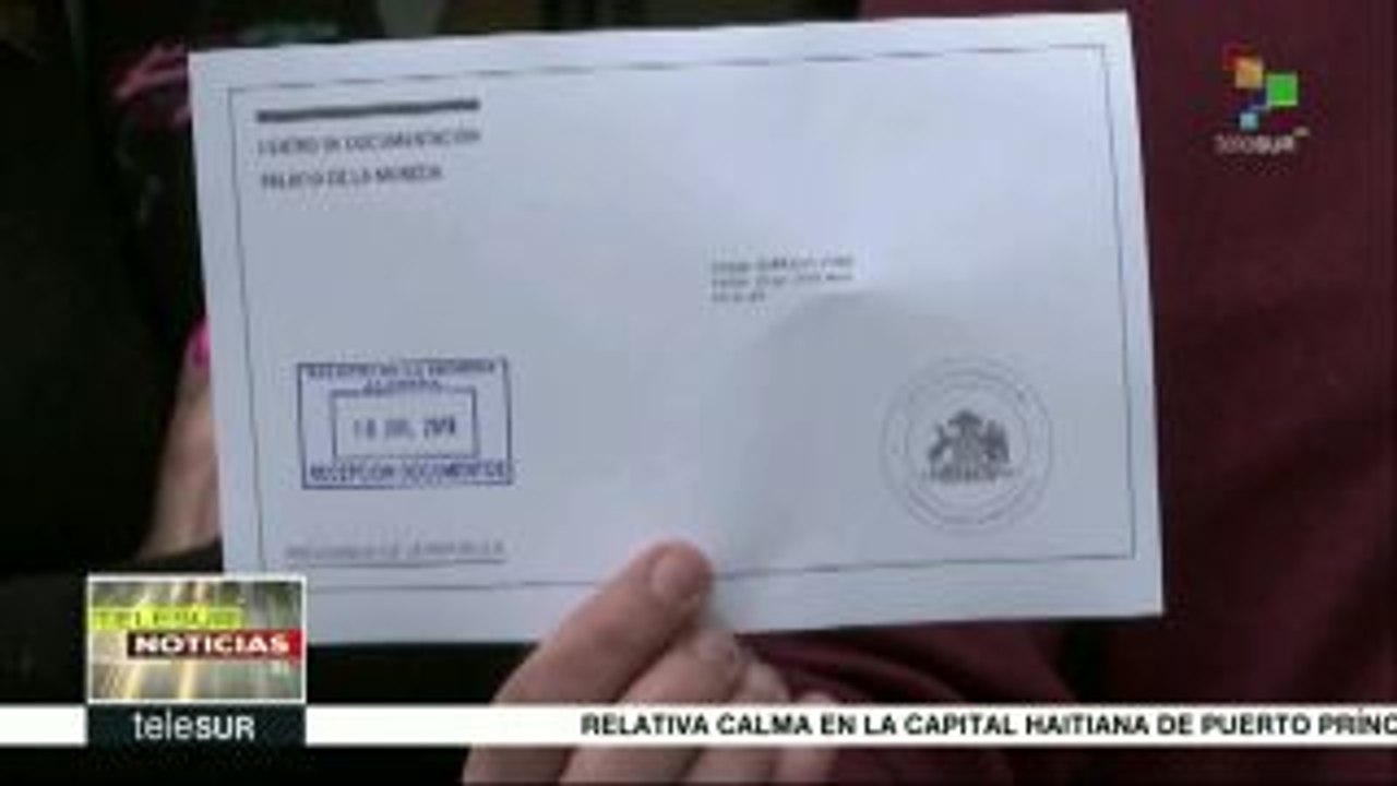 Protestan en Chile contra estatuto laboral para jóvenes estudiantes