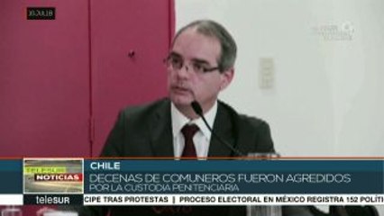 Chile: reprimen a participantes de ceremonia con machi Celestino