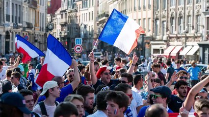 France - Belgique : Âgée de seulement 6 ans, Giulia Sarkozy est une fervente supportrice des Bleus