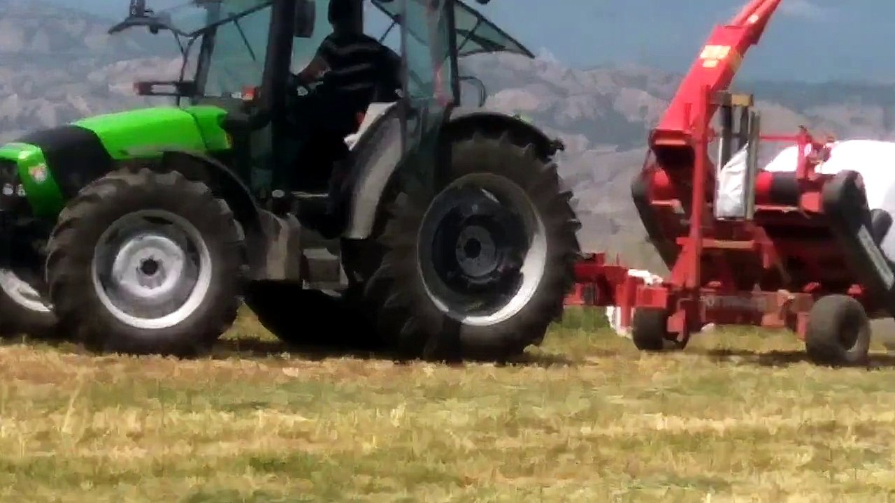 DEUTZ FAHR SİLİNDİR BALYA SARIMI