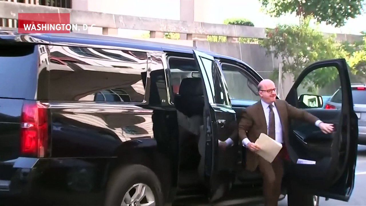 Michael Flynn Appears In Court, Protestors Chant 'Lock Him Up'