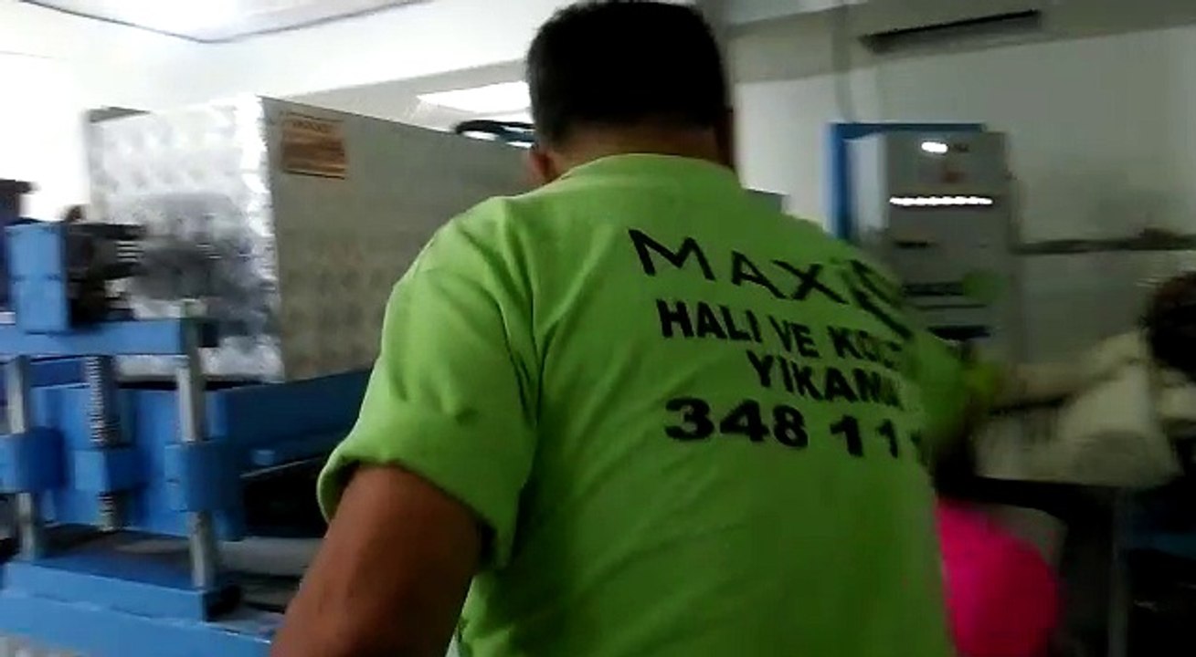 tam otomatik halı yıkama makinası,halı sıkma makinası maxis