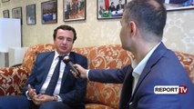 Report Tv - Albin Kurti: Shqipëria dhe Kosova, të ndërtojnë BE-në brenda vetes/ Intervista e plotë