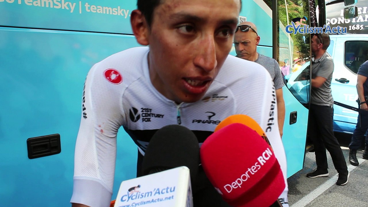 Tour de France 2018 - Egan Bernal : "Mon 1er Tour, c'est jour par jour et étape après étape"