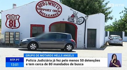 Hells Angels. Pelo menos 50 pessoas detidas em operação da PJ