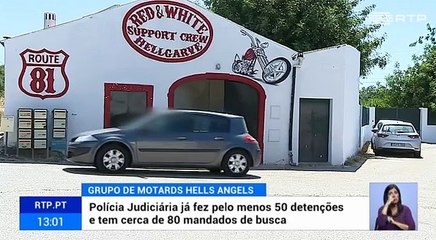 Megaoperação Hells Angels: "indivíduos extremamente perigosos"
