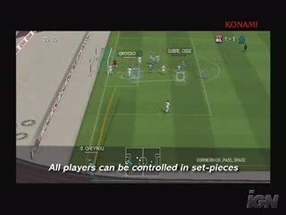 Pro Evolution Soccer Wii trailer