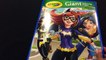 Coloring Batgirl DC SuperHero Girls GIANT Coloring Book Page Crayola Crayons Color with FTC
