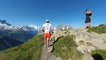 Suivre Kilian Jornet dans une descente (Marathon du Mont-Blanc)
