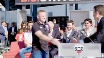 Wayne Rooney, here, selling the D.C. United dream 