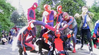 DEADPOOL vs SPIDER-MAN, X-MEN and AVENGERS - Real Life Superhero Movie! TheSeanWardShow