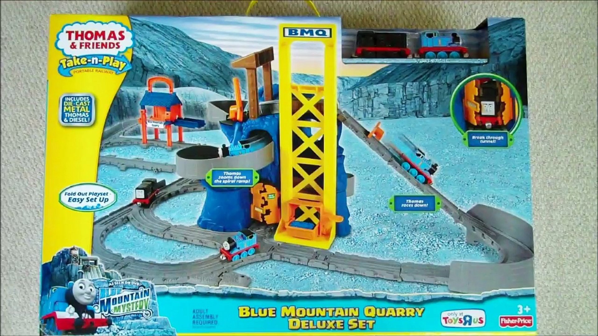 blue mountain mystery trackmaster