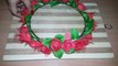 2 Easy DIY Flower Crown Headband | Easy Tutorial Video for Kids / Babies | By Maya Kalista !