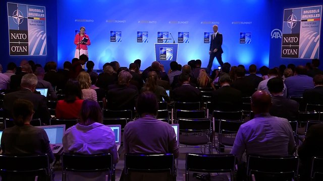 NATO Devlet ve Hükümet Başkanları Zirvesi - Stoltenberg - BRÜKSEL