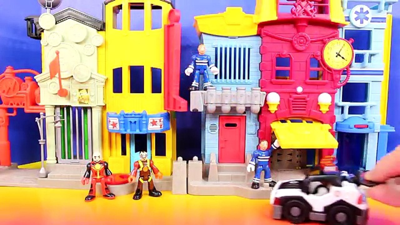 Imaginext Power Rangers Blue Green Pink Yellow Black Red Ranger Battle Putty Patrol Toys