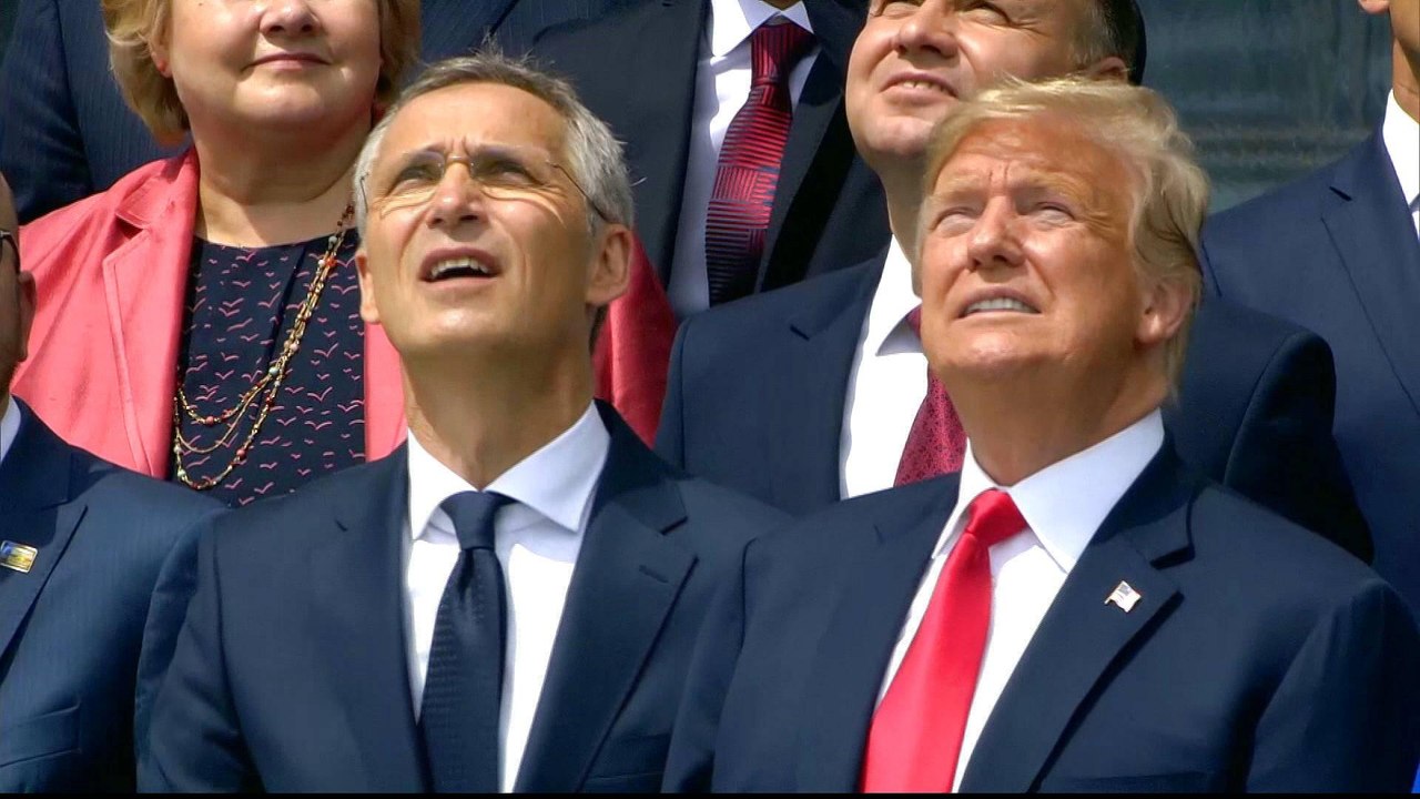 NATO summit: Trump says Germany is 'totally controlled' by Russia