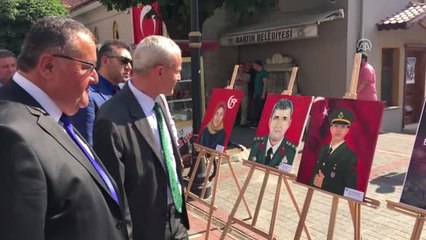 15 Temmuz Şehitleri Resim Sergisi" Açıldı