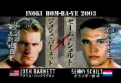 Josh Barnett vs Semmy Schilt - Inoki Bom-Ba-Ye 2003