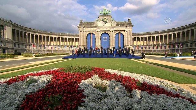 NATO Devlet ve Hükümet Başkanları Zirvesi - Aile fotoğrafı - BRÜKSEL