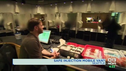 Download Video: Seattle Lawmaker Proposes Safe Injection Van to Prevent Overdoses