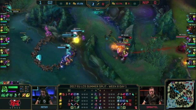 G2 Esports vs Ninjas in Pyjamas Highlights Game 2 EU LCS SUMMER 2017