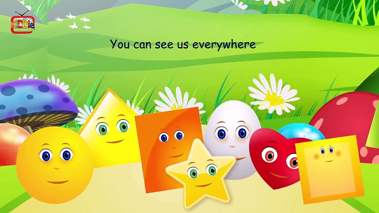 Shapes Song | Nursery Rhymes