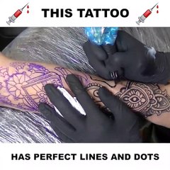 This artist mastered LINES & DOTS ️Credit: