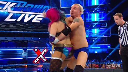 Asuka vs. James Ellsworth- SmackDown LIVE