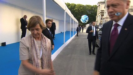 -  Cumhurbaşkanı Erdoğan, NATO Zirvesinde Aile Fotoğrafına Katıldı