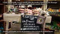 Cécile, au petit marché, épicerie à Sauveterre-De-Rouergue, place des arcades