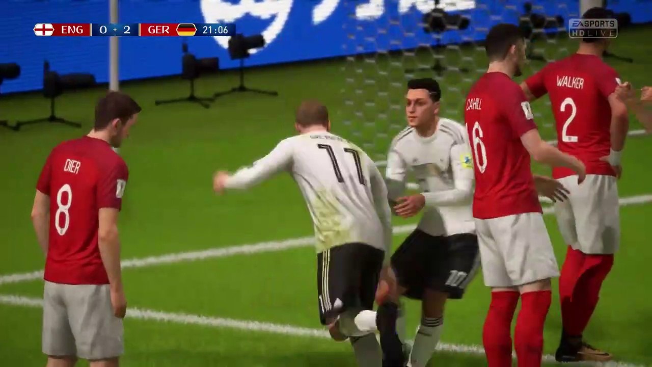 England vs Germany FIFA 2018 World Cup Final_