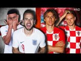 CROATIA 2-1 ENGLAND | CROATIA BOOK THEIR PLACE IN THE FINAL | #TheFootballSocial