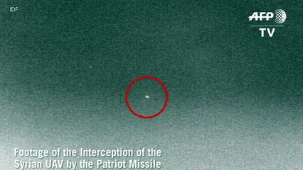 Míssil israelense intercepta drone sírio