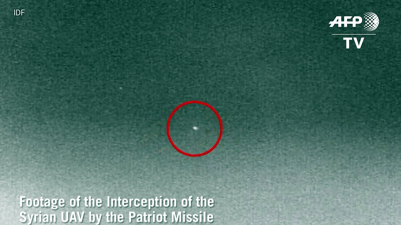 Míssil israelense intercepta drone sírio