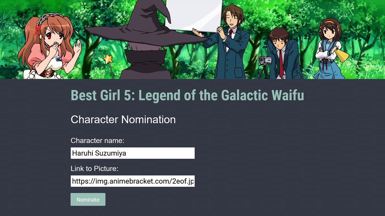 Hare Hare Best Girl [The Melancholy of Haruhi Suzumiya]