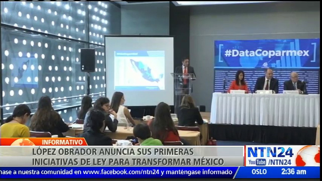 López Obrador anunció 12 reformas para la transformación de México