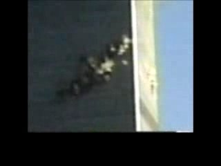 UA 175 hitting the South Tower - see flash