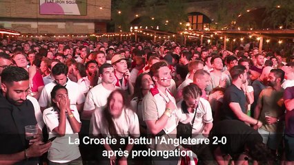 Mondial: Londres "déprimée" après l'élimination de l'Angleterre