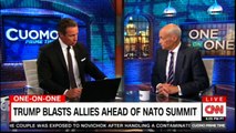 One-on-One with Donald Trump blasts allies ahead of NATO Summit. #NatoSummit #DonaldTrump #CNN #Nato